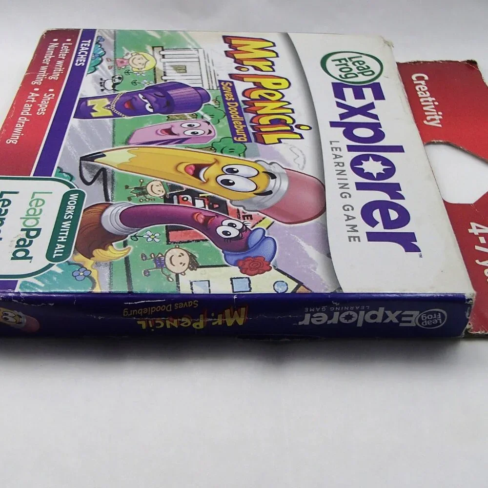 LeapFrog Mr. Pencil Saves Doodleburg Learning Game LeapPad Tablets and Leapster